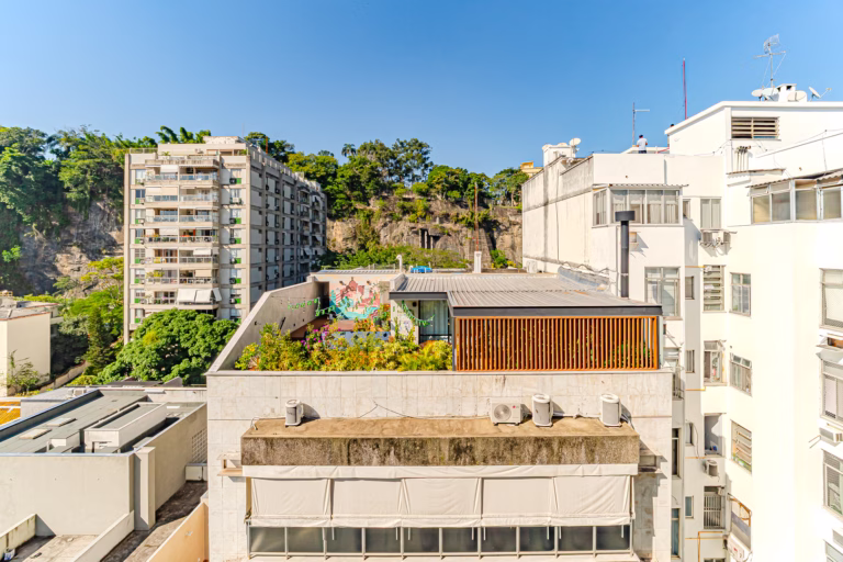 Foto 12 do imóvel: 2 quartos com varanda e vista ampla em Laranjeiras