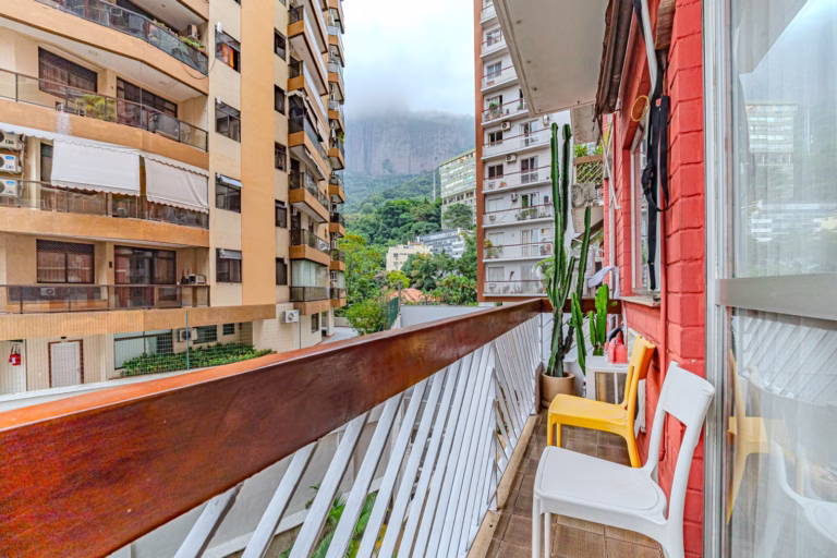 Foto 7 do imóvel: 2 quartos no humaitá com sacada e lazer completo