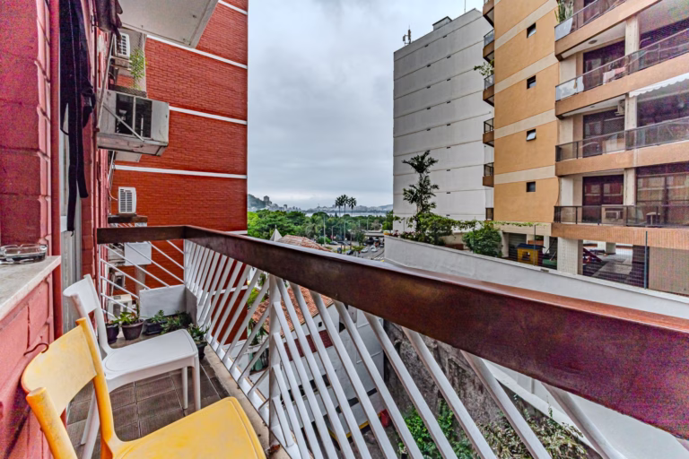 Foto 8 do imóvel: 2 quartos no humaitá com sacada e lazer completo