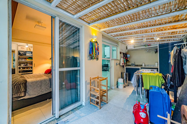 Foto 41 do imóvel: Um apê com cara de casa no Jardim Botânico