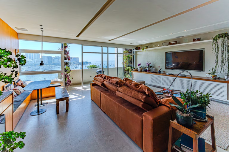 Foto 3 do imóvel: Apartamento de 3 quartos com linda vista para a Baía de Botafogo