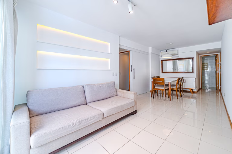 Foto 5 do imóvel: Apê de 3 quartos com sacada e lazer completo em Botafogo