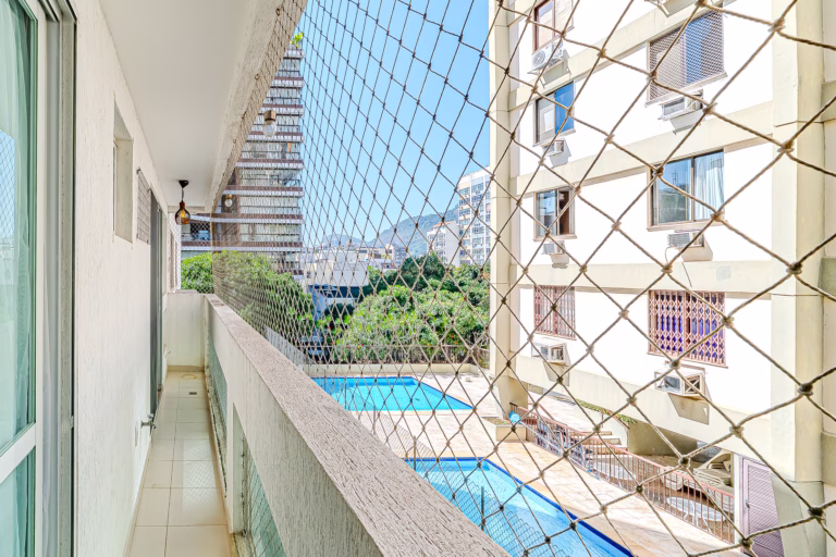 Foto 9 do imóvel: Apê de 3 quartos com sacada e lazer completo em Botafogo