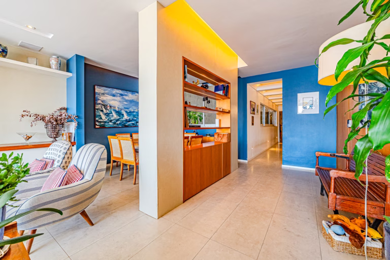 Foto 9 do imóvel: Apartamento de 3 quartos com linda vista para a Baía de Botafogo