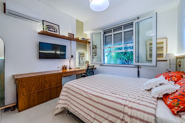 Foto 11 do imóvel: Apartamento de 3 quartos que mais parece uma pintura na parte baixa da Gávea