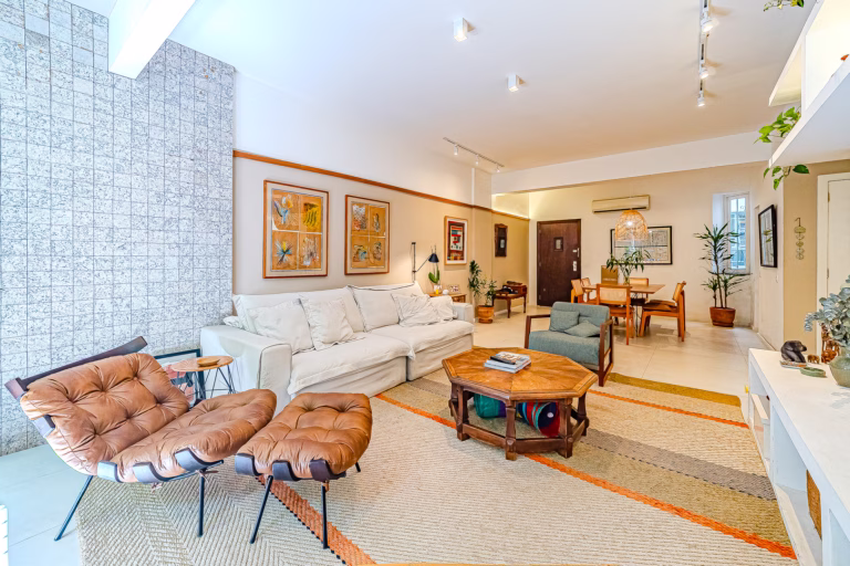 Foto 6 do imóvel: Apartamento de 3 quartos que mais parece uma pintura na parte baixa da Gávea