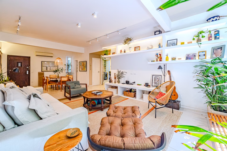 Foto 7 do imóvel: Apartamento de 3 quartos que mais parece uma pintura na parte baixa da Gávea