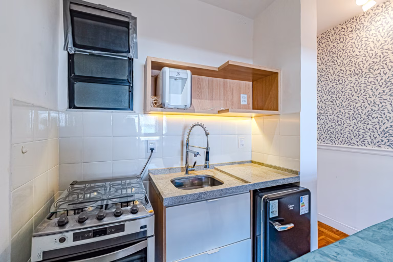 Foto 12 do imóvel: Studio perfeito para investir, em prédio de uso misto ao lado do Largo do Machado