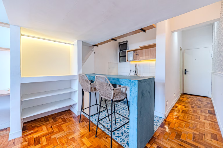 Foto 9 do imóvel: Studio perfeito para investir, em prédio de uso misto ao lado do Largo do Machado