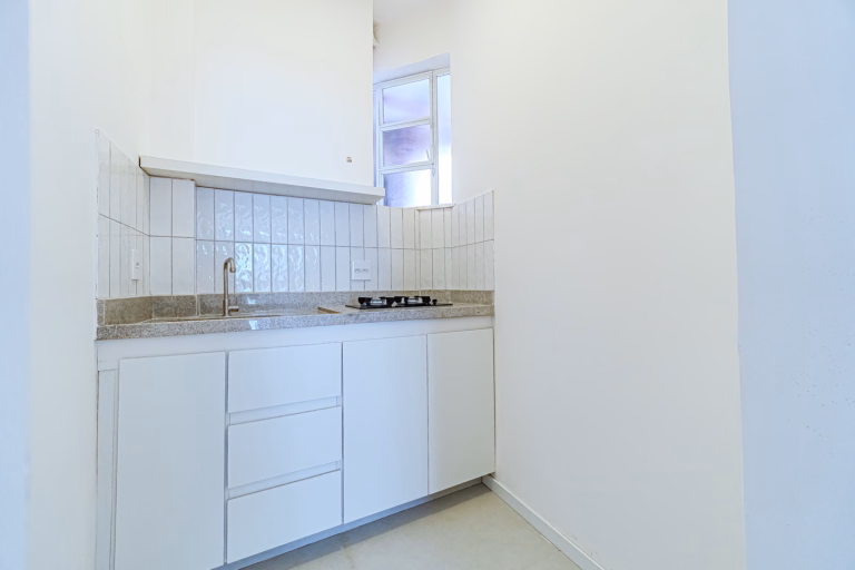 Foto 20 do imóvel: Studio super claro, com quarto e sala separados em prédio que permite locação por Airbnb