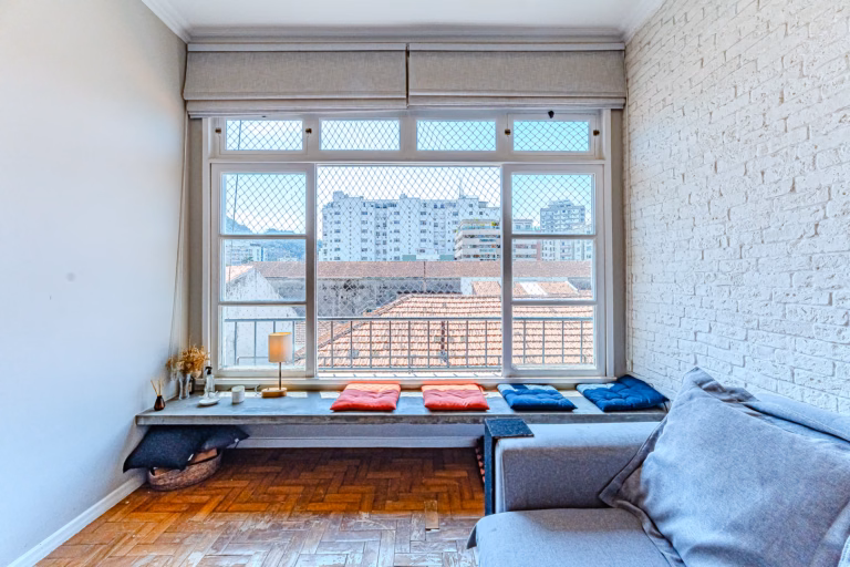 Foto 7 do imóvel: Apê de 3 quartos, claro e aconchegante no Humaitá